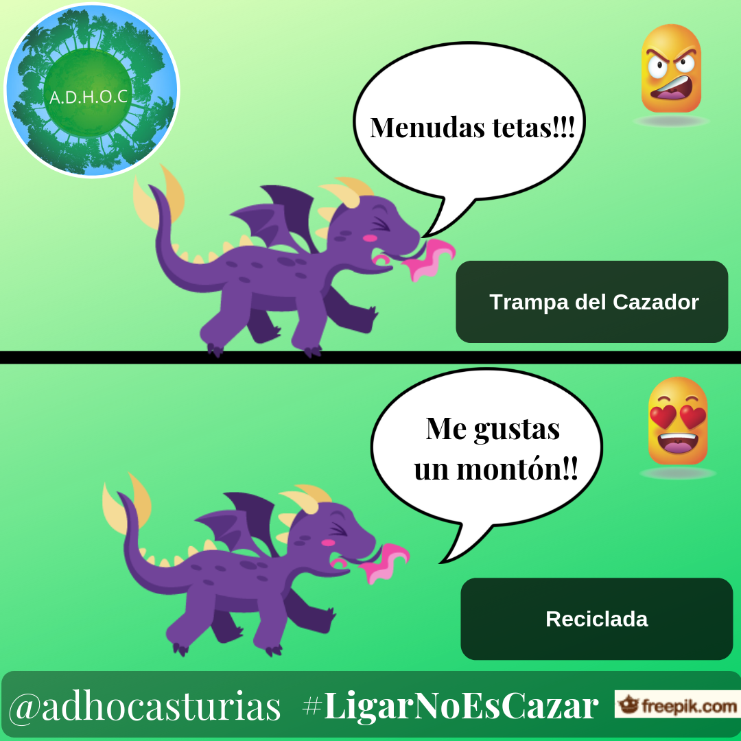 Baby dinos ejemplo de ligarnoescazar