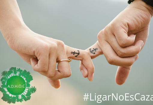 #LigarNoEsCazar Pareja