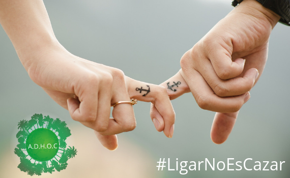 #LigarNoEsCazar Pareja